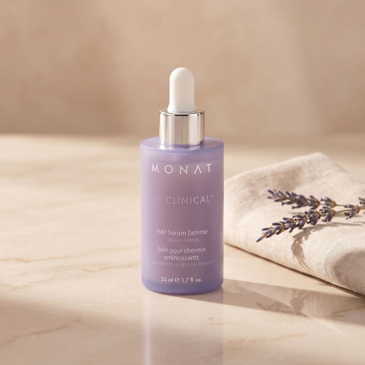 MONAT IR Clinical Serum auf Marmor